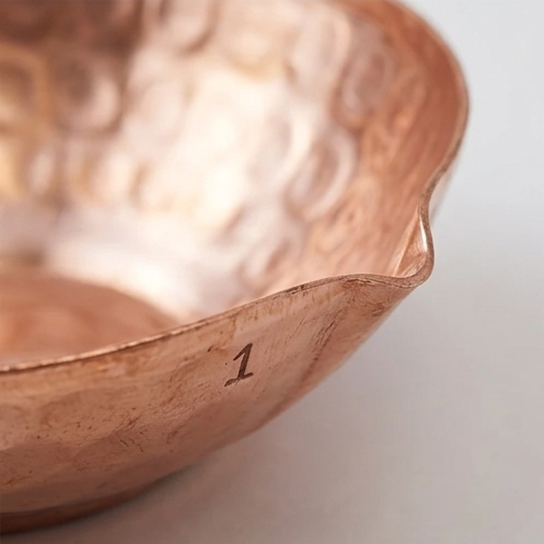 Shivara Premium Copper Handcrafted Diya | Set of 2