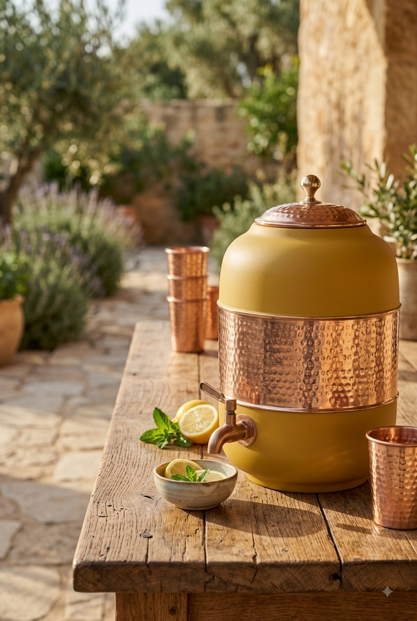 Shivara Premium 8L Pure Copper Water Dispenser with Tap